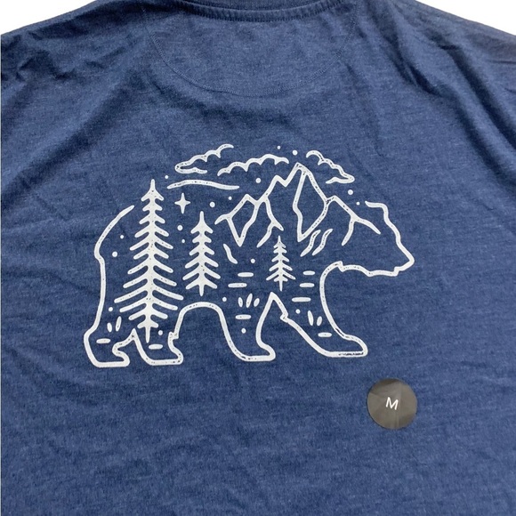 Tillyβs Treeblend | New Tee Bear Paw Mountains Trees With Tags NWT Size Medium - Picture 3 of 10